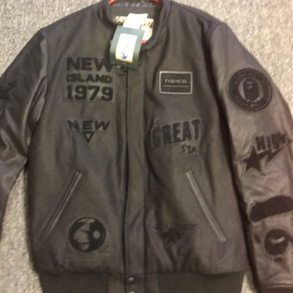 Men’s letter edition coats varsity